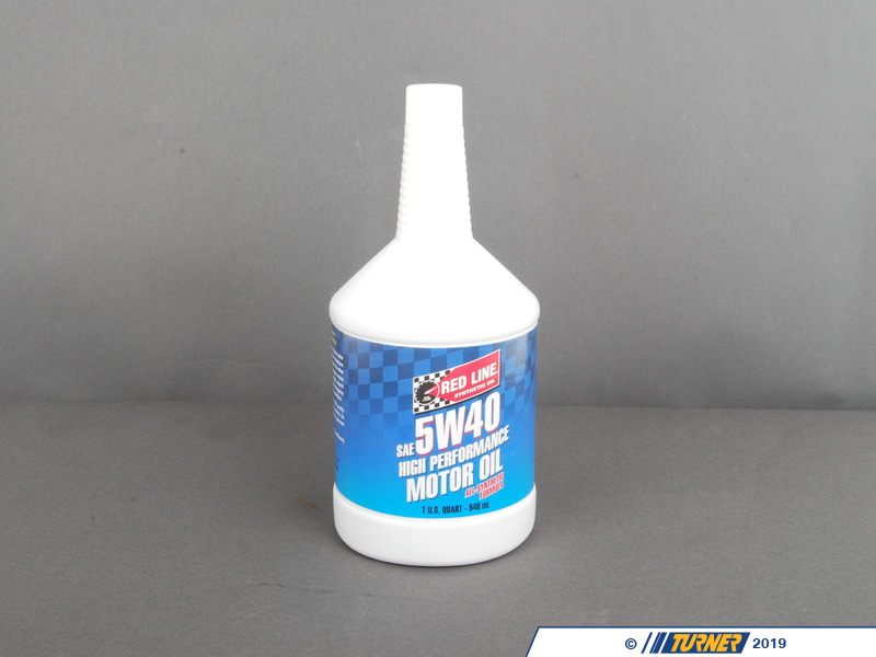 1MT5W40Q Red Line 5W40 Synthetic Engine Oil Turner Motorsport