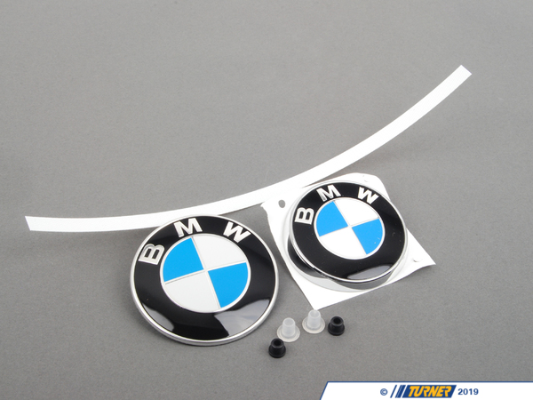 51148132375KT4 - Genuine BMW Emblem/Roundel With Grommets - Front And ...
