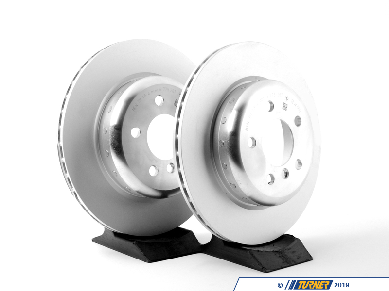 34216775287 Rear Brake Rotors F10 528i, 528i xDrive, 535i, 535i