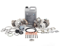 E82 135i N54, E60 535i/xi N54 OEM Mitsubishi Twin Turbo Replacement Kit (New Turbos)