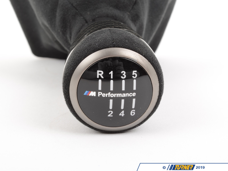 25112259672 Manual BMW Shift Knob with Boot M Performance Carbon