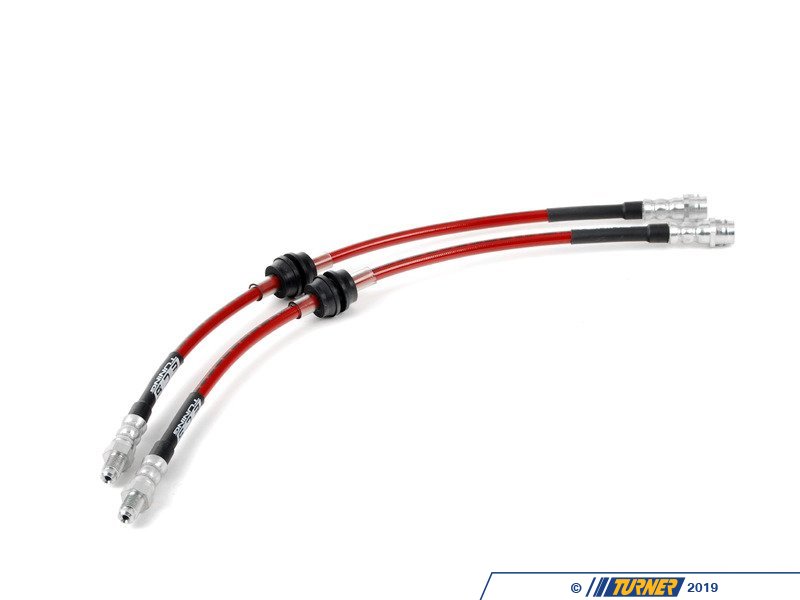 025320ECS02 ECS Tuning ExactFit Stainless Steel Brake Lines (Front