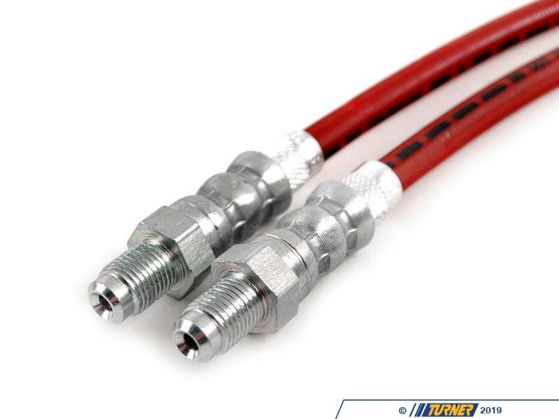 025320ECS04 ECS Tuning ExactFit Stainless Steel Brake Lines (Rear