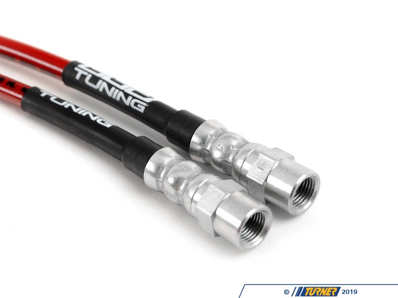 025320ECS04 ECS Tuning ExactFit Stainless Steel Brake Lines (Rear