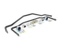 T#338660 - E30RACE - E30 Suspension Package With H&R Race Springs and Bilstein Sport Shocks - This package uses the H&R Race springs with Bilstein Sport shocks to deliver a very capable street, autocross, or track suspension setup. The E30 H&R Race springs are nearly twice as stiff as the stock springs, making bodyroll and weight transfer minimal. This shock/spring package is also used in the SpecE30 club racing series.The H&R Race springs lower the ride height up to 1.8" (depending on model) with a spring rate close to what we use on racing cars. The lower ride height and stiff springs combine to lower the car's center of gravity and reduce the amount of bodyroll in corners. The springs are progressive rate so they start out at a relatively soft rate and get stiffer as they progress. This helps to keep the ride acceptable on smooth street surfaces (but still very stiff compared to an original stock spring).We use Bilstein Sport shocks as the dampers and they feature Bilstein's patented and innovative valving system. With this system, small bumps and impacts are absorbed as they should be. But the shocks stiffen for cornering and other suspension motions. It's the best of both worlds as the shock self-adjusts based on suspension motion. These fit with the stock strut and shock mounts, making for an easy and clean install.Parts list:1 set - H&R Race Springs (50404-88)1 pair - Bilstein Front Sport struts (P36-0335 / 34-003350)1 pair - Bilstein Rear Sport Shocks (B36-2027 / 24-020275)Fitment note: Front strut inserts fit the larger 51mm strut housings. These were standard for all 6-cylinder E30s, all M3, and 1989-1992 318i/is. Other models used a smaller strut housing which requires a different Bilstein insert.This item fits the following BMWs:1984-1986 E30 BMW 325e 325es1987-1991 E30 BMW 318i 318is 318ic 325e 325es 325i 325ic 325is M3 - Packaged by Turner - BMW