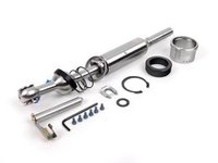 T#339061 - USSE6M5 - UUC EVO3 Short Shift Kit - E39 M5 & 540i - The best short shift kit available for E39 M5 and E39 540i 6 speed. This is the latest EVO 3 edition. UUC's latest update has resulted in even smoother shifts, a reduction in vibration, and more features. UUC redesigned all of the pivot points in the shift linkage to reduce notchiness. This shifter includes UUC's innovative Cartridge Bearings instead of a poly or rubber bushing. The bearing makes a night and day difference in shift smoothness! The result is a shifter that is 35% shorter than stock but feels closer to the stock effort. And new internal dampening material doesn't transmit vibration to the shift knob. All UUC Short Shifters are height-adjustable over a 3/4" range - giving you the same ergonomic comfort as the original. UUC's Short Shift Kits include: T-304 stainless steel shift lever, sealed lower pivot bearings, and new installation hardware. Delrin carrier bushings not included on E39 540/M5 as the stock shifter carrier is a double-shear design. This is the best Short Shifter money can buy!Want the ultimate shifter feel, with the least amount of lateral play? Upgrade this kit by adding a UUC Dual Shear Selector Rod ("DSSR" for short). A DSSR can be added to any shifter setup (stock or aftermarket, including this UUC EVO3), and when combined with the EVO3, you will have the most accurate, most precise, and simply the best shift setup available for your BMW. To upgrade this EVO3 kit to include a DSSR, simply choose from the options below. To read more about the DSSR, click here. This UUC short shift kit fits the following BMWs:1997-2003 E39 540i sport 6-speed2000-2003 E39 M5 sedan - UUC - BMW