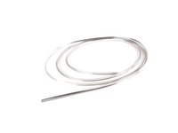 Plastic Chrome Windshield Lockstrip - Front - E30