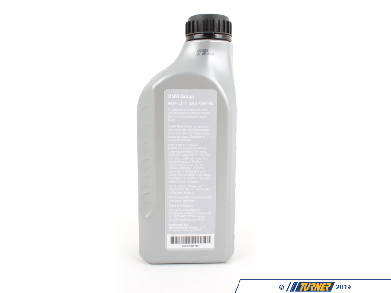 83222339223 - Genuine MINI Gearbox Oil For Manual ...