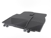 Front All-Weather Floor Mats - black - E38 E39