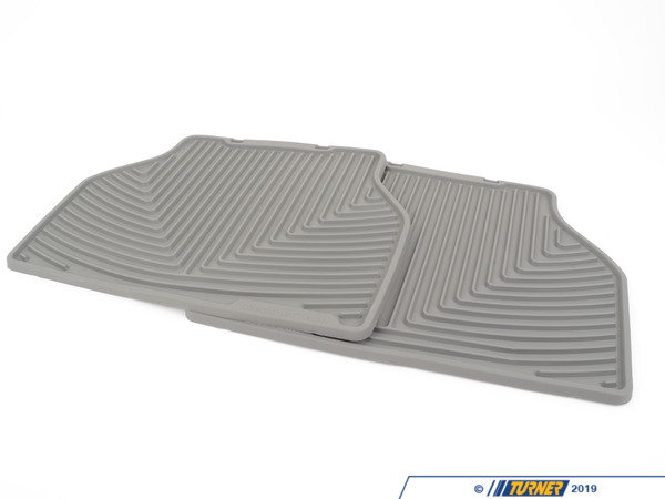 Rear All Weather Floor Mats Grey E39