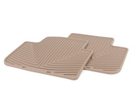 Rear All-Weather Floor Mats - tan - E83
