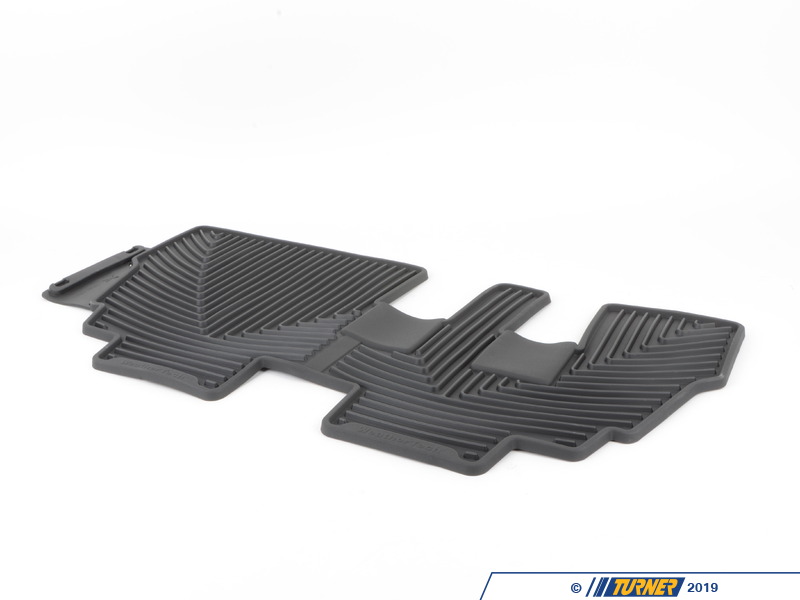 W145 rear AllWeather Floor Mats Black E70 Turner Motorsport