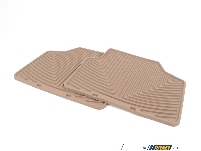 W141TN Rear AllWeather Floor Mats tan E90 E91 Turner Motorsport