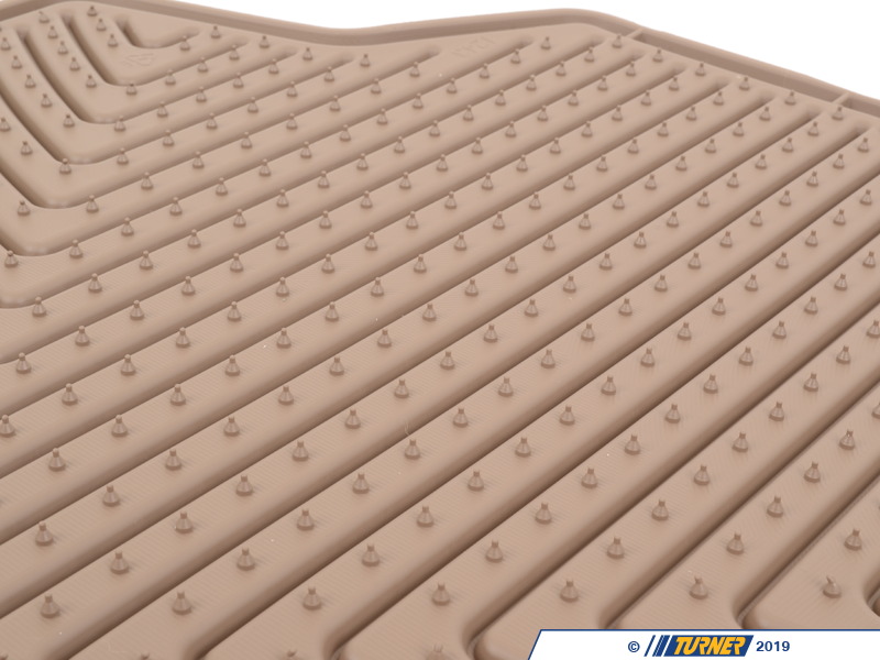 W141TN Rear AllWeather Floor Mats tan E90 E91 Turner Motorsport
