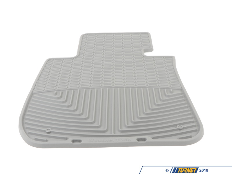 W61GR Front AllWeather Floor Mats grey E82 E88 E90 E91 E92 E93