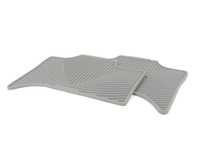 Rear All-Weather Floor Mats - grey - E53