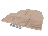 Front All-Weather Floor Mats - tan - E53