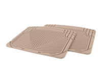 Rear Rubber Mats - Tan - F12 F13