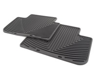 Rear All-Weather Floor Mats - Black - F12 F13