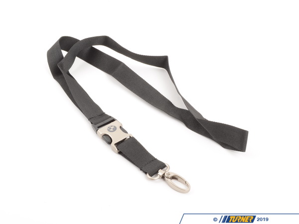 80560443349 - Genuine BMW Lanyard Black, Metal/Plastic | Turner Motorsport