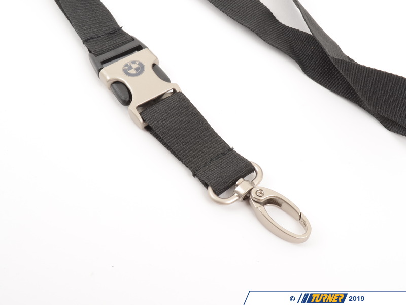 80560443349 - Genuine BMW Lanyard Black, Metal/Plastic | Turner Motorsport