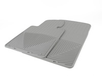 Front All-Weather Floor Mats - gray - E30 E36 E46 E52 E63 E64