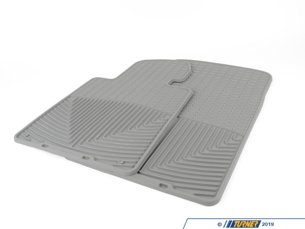 W24gr Front All Weather Floor Mats Gray E30 E36 E46 E52 E63