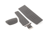 Rennline 3-Piece Black Pedal Set - E34 E39 E46 Automatic/SMG Transmission