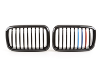 Blackout Grille Set - Gloss Black Tri-Color