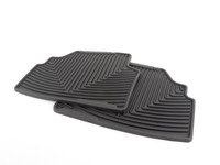 Rear All-Weather Floor Mats - black - E46 E92 Coupe