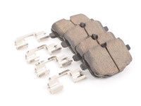Akebono Rear Euro Ceramic Brake Pad Set -- F06 F07 F10 F12 F13