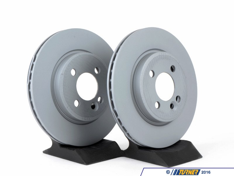 34116774984 Front Brake Rotors MINI Cooper R50 R53 07/2006+ (pair