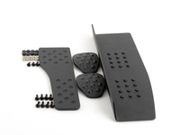 Rennline 4-Piece Black Pedal Set - E9x Manual Transmission