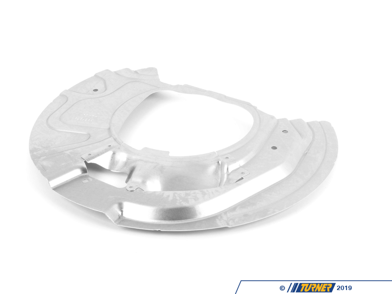 34116857978 Genuine BMW Front Brake Dust Shield Right Turner
