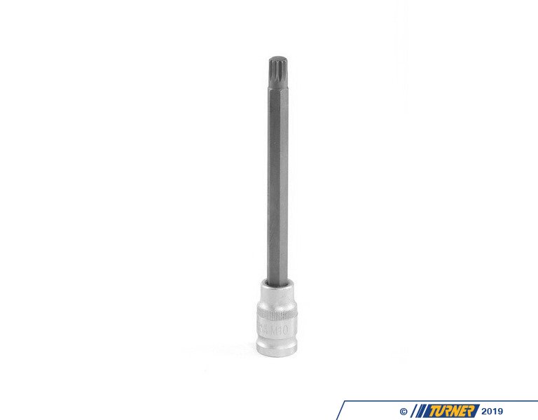 HS12M10160 10mm Triple Square Head Bolt Socket 1/2" Drive Turner Motorsport