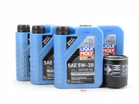 Liqui Moly Longtime High Tech 5w-30 Oil Service Kit - E21 E30 318i 320i (M10)