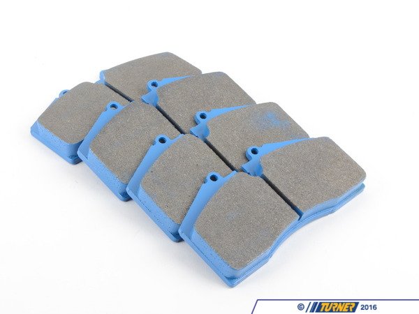 Tms327 Hawk Blue 9012 Race Brake Pad Set Hb141e650 St40 Calipers Turner Motorsport 