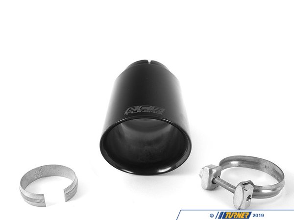 ECS ECS Tuning Swivel Exhaust Tip - 3.5" Black Chrome - BMW & MINI 006555ECS04A02