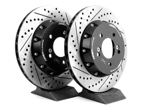 For BMW E39 525i 2001-03 528i 1997-00 Front Vented Disc Rotor ATE COATED SP22159 