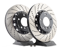 E46 330i/ci, Z4 ECS 2-Piece Front Brake Rotors - Pair (325x25)