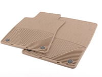Front Rubber Mats - Tan - F12 F13