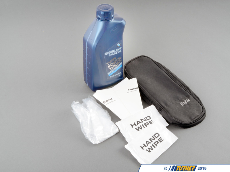 83292158848KT4 BMW 5W30 Engine Oil & Oil Storage Bag Combo Turner
