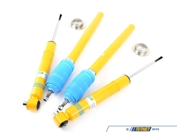 For BMW 5 & 6 Series E24 E28 Pair Set of 2 Rear Shock Absorbers Bilstein B4