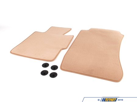 Lengenfelder Rubber Floor Mats For BMW Z3 – Beige, Genuine German Quality, New