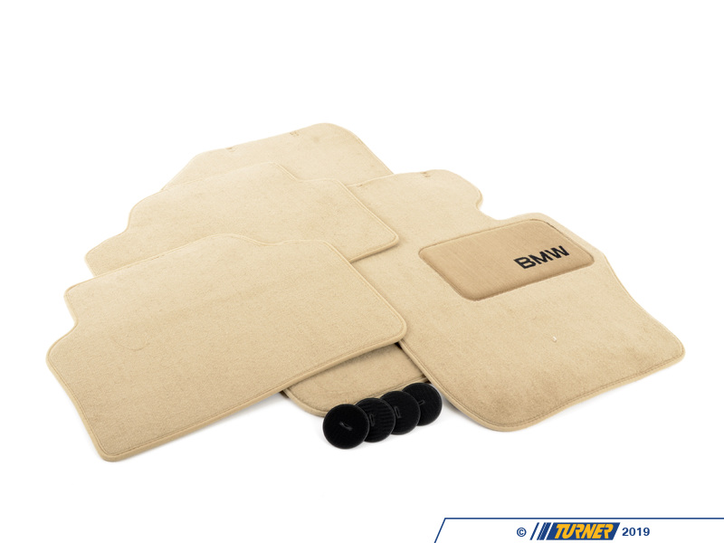 82112293527x Genuine BMW E90 Floor Mat Set 4 piece, Front & Rear