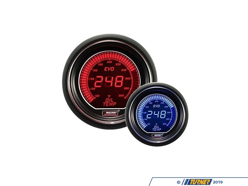 216EVOEFP.PSI EVO Series Digital Fuel Pressure Gauge 0100 Psi Turner Motorsport