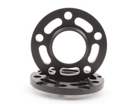 T#340488 - TWH9905013 - Turner BMW 12.5mm Wheel Spacers (Pair) - Most BMWs (see applications) - 12.5MM (.49 inch) Wheel Spacer for BMW E24, E28, E30 M3, E31, E32, E34, E36, E38, E46, E60, E63, E82, E83, E87, E90, E91, E92, E93 (E9X), Z3, Z4
Wheel spacers are the ideal solution to resolve a number of fitment and aesthetic problems --
Correct wheel offset issues
Achieve a flush fitment instead of the "tucked under" look
Clearance the wheel from contact with other components (suspension, brakes, etc).
Improve handling and stability by increasing track width
A spacer fits between the wheel and the hub assembly and pushes the wheel out by the thickness of the spacer. Our wheel spacers are compatible with almost any type of BMW wheel and are a direct fit to the wheel hub (see below for any fitment notes). Longer wheel bolts or wheel studs are required.
This latest generation of the Turner Motorsport Wheel Spacers represents a total redesign of the wheel spacer concept - a ground-up, clean sheet design based on our years of BMW service and motorsports. We took everything we have learned from our service technicians, customers, and race team crew and built the spacer to beat all spacers. We've been in the BMW wheel spacer business probably longer than anybody and when it came time to make our own spacers, a basic spacer design just wouldn't do. We had to make a spacer that is lightweight (for lower unsprung mass), has a tough and durable coating to last through our New England winters, is easily removed (your mechanic will thank you), and is precisely engineered and manufactured for a proper fit on the hub and in the wheel. You won't find a better engineered wheel spacer on the market!
Turner Wheel Spacer Features --
hub-centric design, 1-piece spacer
precise tolerance fitment thanks to CAD process and CNC mill machine
aerospace grade aluminum lightweight but very strong with high resistance to corrosion
additional military-spec hardcoat for further corrosion resistance
innovative Quick Release pockets for easy removal (better than a chamfered back edge)
laser engraved size and part number for easy identification
stealthy anthracite or black color
extended bolt sets in factory-matching black or bright silver finish available (wheel stud kits also available)
Turner Motorsport track and street tested!
Made in the USA
Extended Wheel Bolts
Longer wheel bolts or wheel studs are required for all BMW wheel spacers. Spacers cannot be used with stock bolts. Our extended lug bolts are very high quality and high-grade steel lug bolt (grade 10.9). We offer two finishes to get you just the right look with your wheels - black zinc to maintain a factory BMW appearance or a bright zinc nickel finish to go with polished wheels. Zinc finishes are designed to withstand 700 hours of salt spray testing.
Spacer Specs:
bolt pattern: 5 x 120
center bore: 72.6mm
hubcentric: yes
wheel pad size: normal - Turner Motorsport - BMW