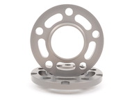 T#340488 - TWH9905013 - Turner BMW 12.5mm Wheel Spacers (Pair) - Most BMWs (see applications) - 12.5MM (.49 inch) Wheel Spacer for BMW E24, E28, E30 M3, E31, E32, E34, E36, E38, E46, E60, E63, E82, E83, E87, E90, E91, E92, E93 (E9X), Z3, Z4
Wheel spacers are the ideal solution to resolve a number of fitment and aesthetic problems --
Correct wheel offset issues
Achieve a flush fitment instead of the "tucked under" look
Clearance the wheel from contact with other components (suspension, brakes, etc).
Improve handling and stability by increasing track width
A spacer fits between the wheel and the hub assembly and pushes the wheel out by the thickness of the spacer. Our wheel spacers are compatible with almost any type of BMW wheel and are a direct fit to the wheel hub (see below for any fitment notes). Longer wheel bolts or wheel studs are required.
This latest generation of the Turner Motorsport Wheel Spacers represents a total redesign of the wheel spacer concept - a ground-up, clean sheet design based on our years of BMW service and motorsports. We took everything we have learned from our service technicians, customers, and race team crew and built the spacer to beat all spacers. We've been in the BMW wheel spacer business probably longer than anybody and when it came time to make our own spacers, a basic spacer design just wouldn't do. We had to make a spacer that is lightweight (for lower unsprung mass), has a tough and durable coating to last through our New England winters, is easily removed (your mechanic will thank you), and is precisely engineered and manufactured for a proper fit on the hub and in the wheel. You won't find a better engineered wheel spacer on the market!
Turner Wheel Spacer Features --
hub-centric design, 1-piece spacer
precise tolerance fitment thanks to CAD process and CNC mill machine
aerospace grade aluminum lightweight but very strong with high resistance to corrosion
additional military-spec hardcoat for further corrosion resistance
innovative Quick Release pockets for easy removal (better than a chamfered back edge)
laser engraved size and part number for easy identification
stealthy anthracite or black color
extended bolt sets in factory-matching black or bright silver finish available (wheel stud kits also available)
Turner Motorsport track and street tested!
Made in the USA
Extended Wheel Bolts
Longer wheel bolts or wheel studs are required for all BMW wheel spacers. Spacers cannot be used with stock bolts. Our extended lug bolts are very high quality and high-grade steel lug bolt (grade 10.9). We offer two finishes to get you just the right look with your wheels - black zinc to maintain a factory BMW appearance or a bright zinc nickel finish to go with polished wheels. Zinc finishes are designed to withstand 700 hours of salt spray testing.
Spacer Specs:
bolt pattern: 5 x 120
center bore: 72.6mm
hubcentric: yes
wheel pad size: normal - Turner Motorsport - BMW