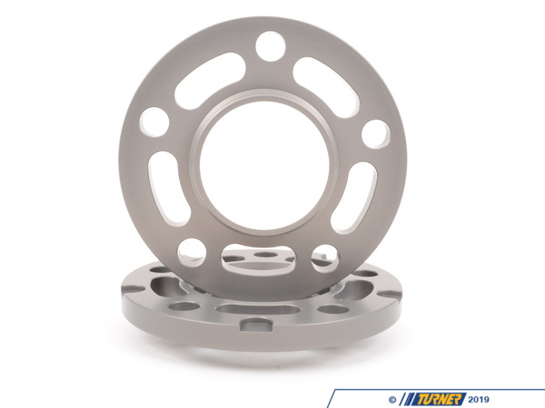 Turner Motorsport Turner Silver BMW 12.5mm Wheel Spacers (Pair) - Most BMWs (see applications) TWH9905013