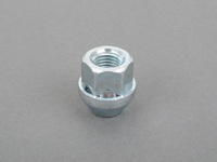 19mm 12x1.5 Turner Silver Zinc-Coated Wheel Nut